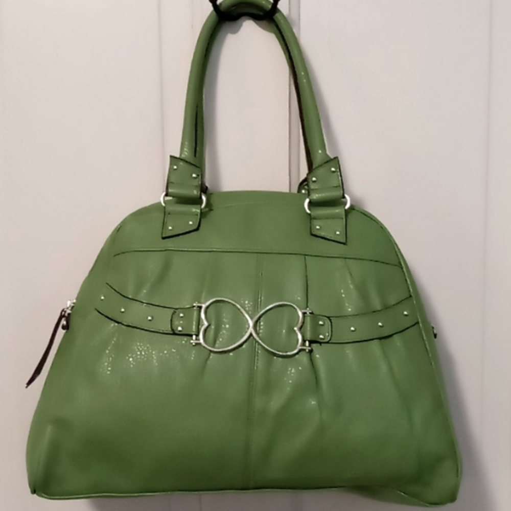 XOXO lime green handbag, GUC